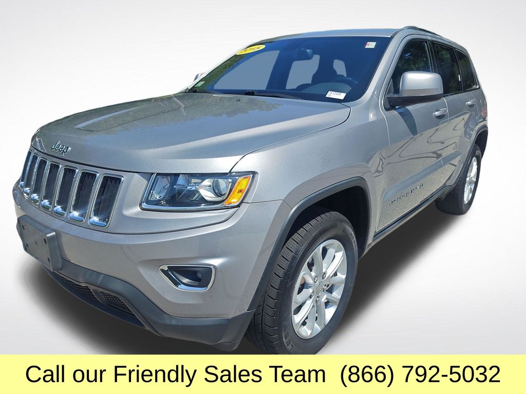 Billet Silver Metallic Clearcoat 2015 Jeep Grand Cherokee SUV / Crossover Four-Wheel Drive 8-Speed Automatic