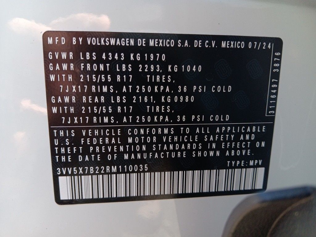 2024 Volkswagen Taos 1.5T S 28