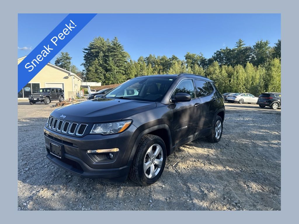 Gray (Granite Crystal Metallic Clearcoat) 2019 Jeep Compass SUV / Crossover Four-Wheel Drive 9-Speed Automatic