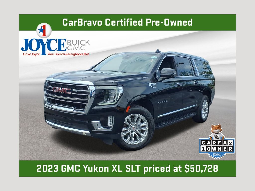 Onyx Black 2023 GMC Yukon XL SUV / Crossover Four-Wheel Drive