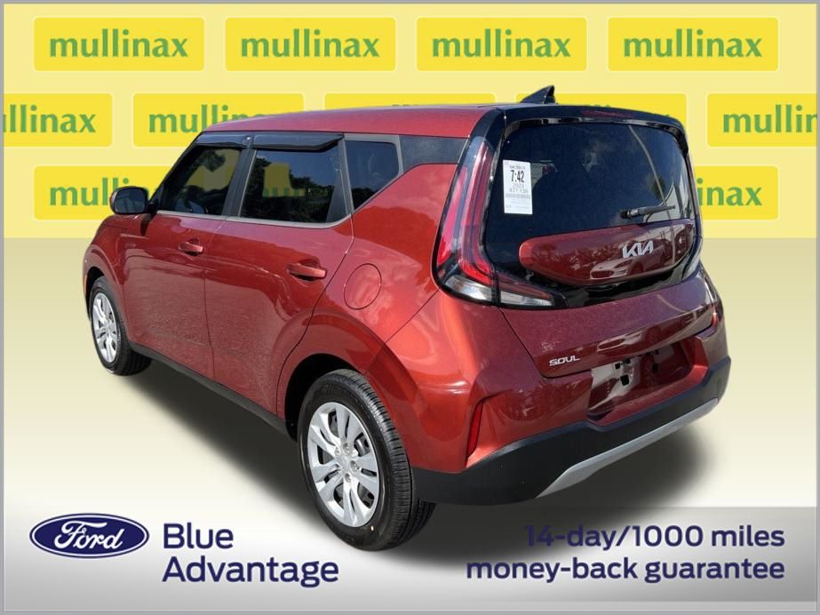 Certified Used 2023 Orange Kia LX image 3