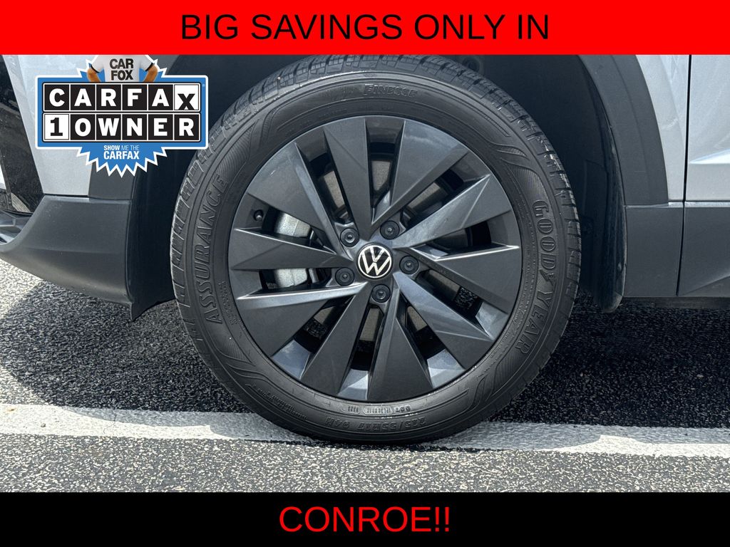 2023 Volkswagen Taos 1.5T S Silver at Bayway Chrysler Dodge Jeep Ram