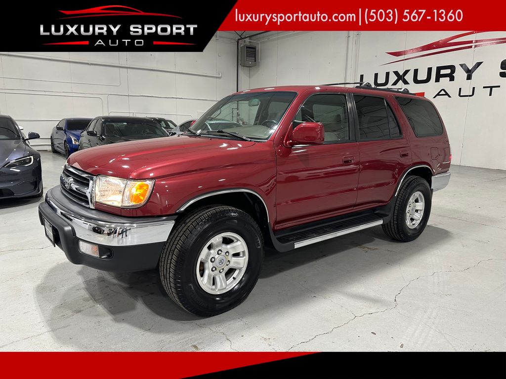 Sunfire Red 2000 Toyota 4Runner SUV / Crossover Four-Wheel Drive 4-Speed Automatic