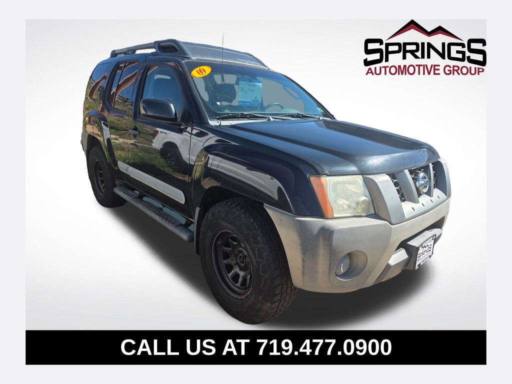 Super Black 2007 Nissan Xterra SUV / Crossover  5-Speed Automatic