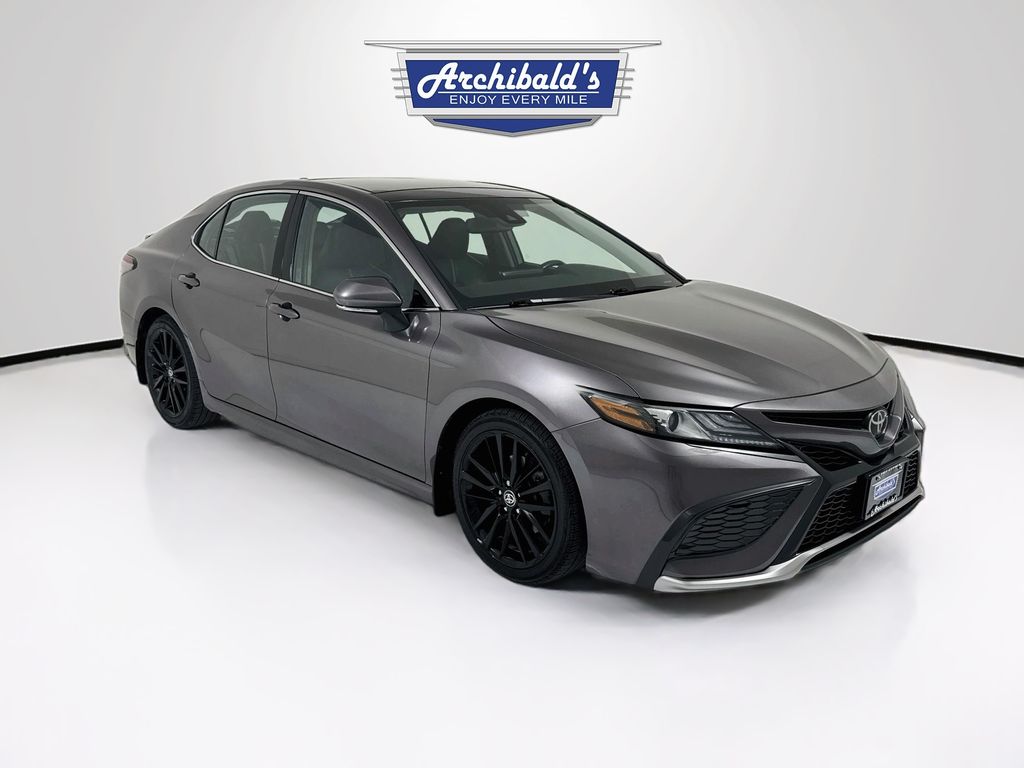 Predawn Gray Mica 2022 Toyota Camry Sedan All-Wheel Drive 8-Speed Automatic