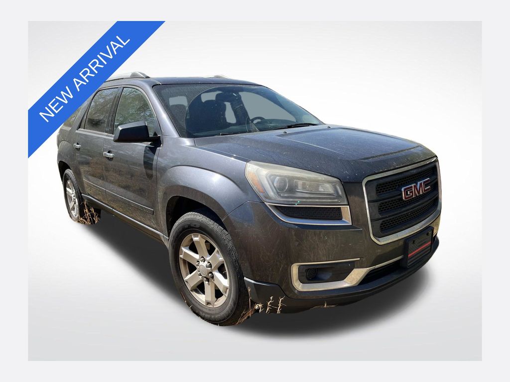 Cyber Gray Metallic 2014 GMC Acadia SLE-2 AWD SUV / Crossover All-Wheel Drive 6-Speed Automatic