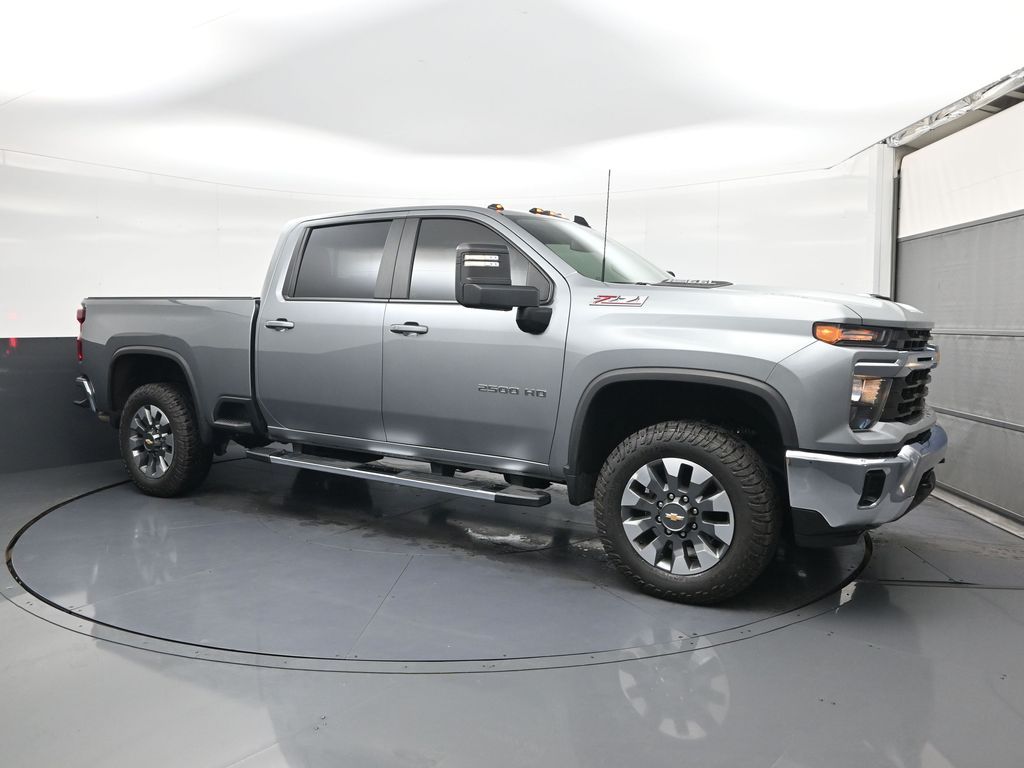 Sterling Gray Metallic 2024 Chevrolet Silverado 2500HD LT Crew Cab 4WD Pickup Truck Four-Wheel Drive Automatic
