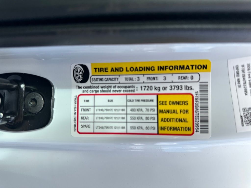 New 2026 Ford Super Duty F-250 Regular Cab 8' Box XL