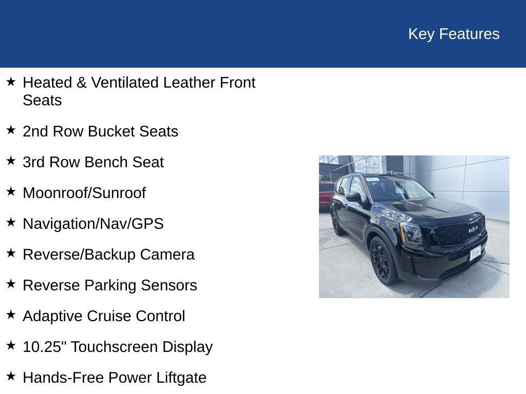 2022 Kia Telluride EX