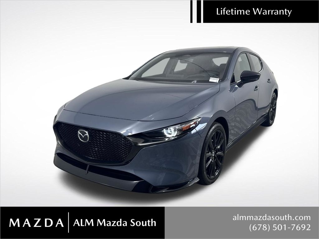 Polymetal Gray Metallic 2026 Mazda MAZDA3 Hatchback All-Wheel Drive 6-Speed Automatic