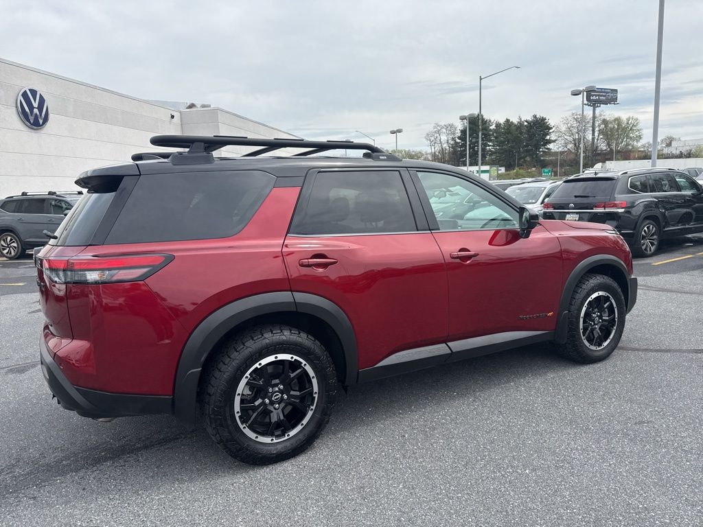 2024 Nissan Pathfinder Rock Creek Red at South Hills Kia