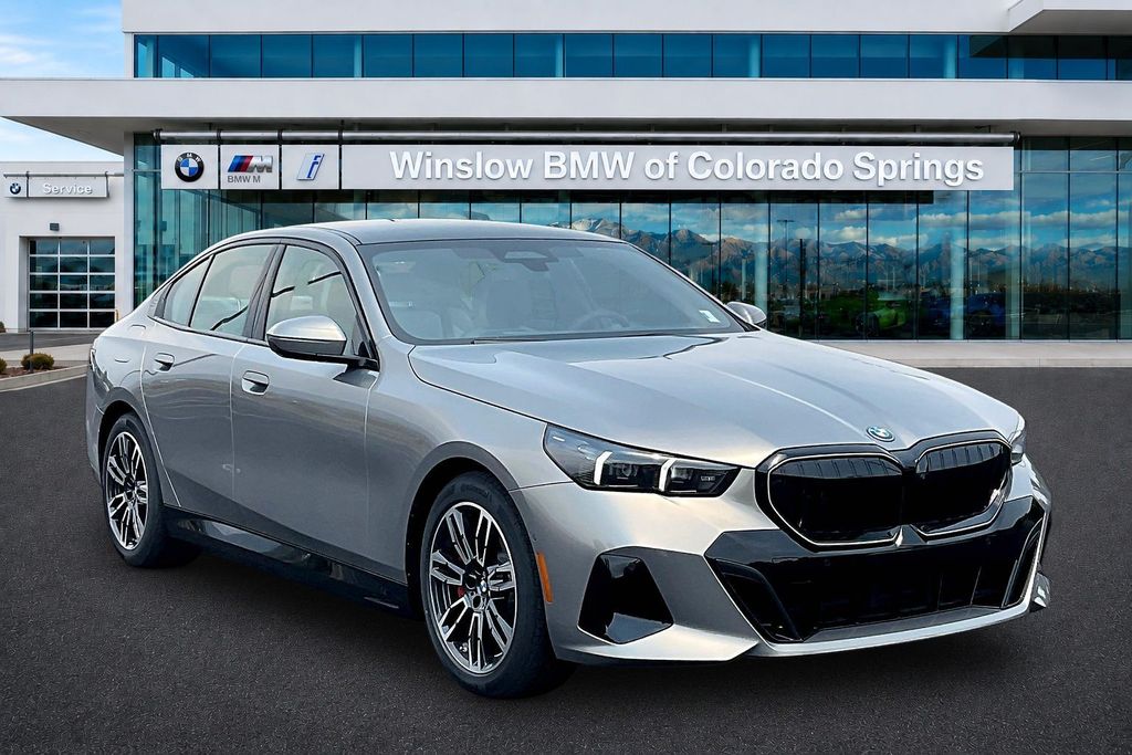 Gray (Oxide Grey Metallic) 2027 BMW 5 Series Sedan All-Wheel Drive 8-Speed Automatic