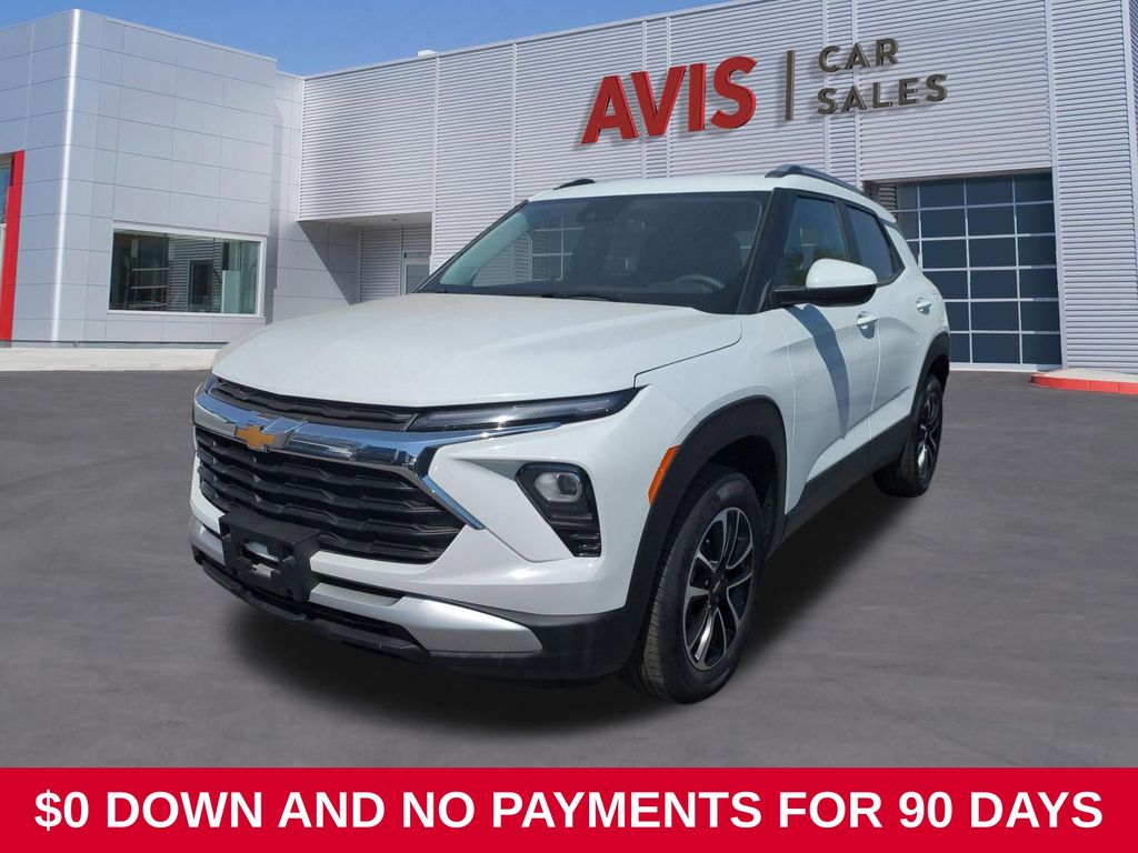 Summit White 2025 Chevrolet Trailblazer SUV / Crossover Four-Wheel Drive 9-Speed Automatic