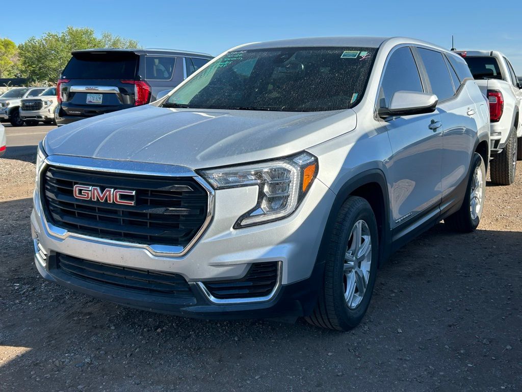 Quicksilver Metallic 2022 GMC Terrain SLE FWD SUV / Crossover Front-Wheel Drive 9-Speed Automatic
