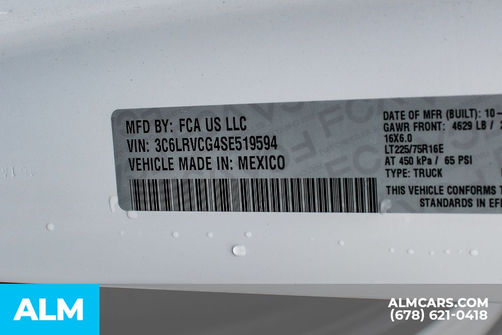 Used 2025 White Ram High Roof image 34