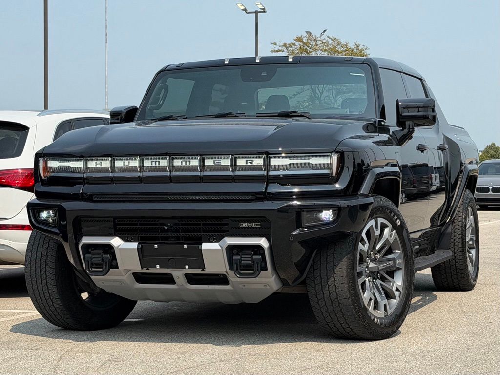 Void Black 2024 GMC Hummer EV Pickup Pickup Truck All-Wheel Drive 1-Speed Automatic
