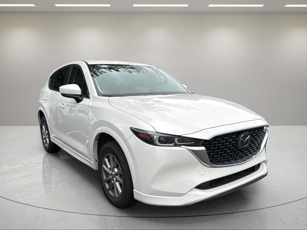 2024 Mazda CX-5 2.5 S Preferred Package White at Bob Ruth Ford