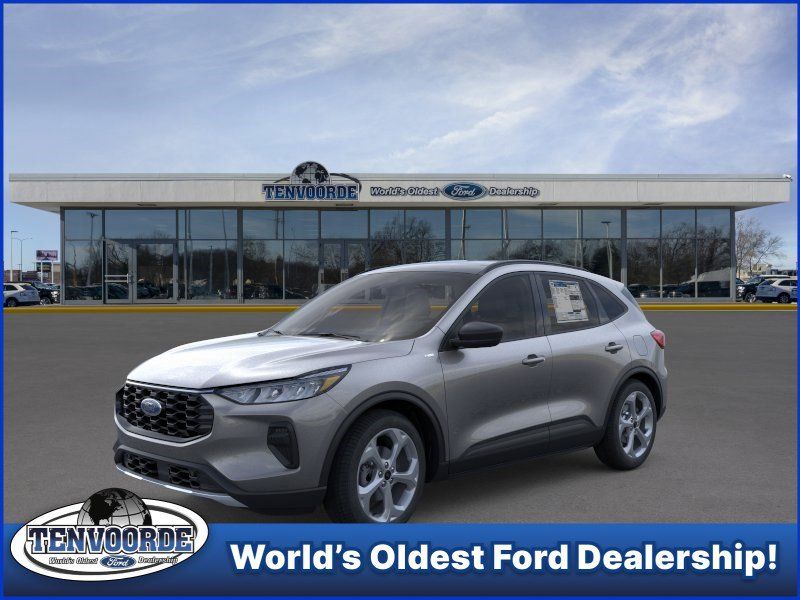 Carbonized Gray Metallic 2025 Ford Escape ST-Line AWD SUV / Crossover All-Wheel Drive 8-Speed Automatic