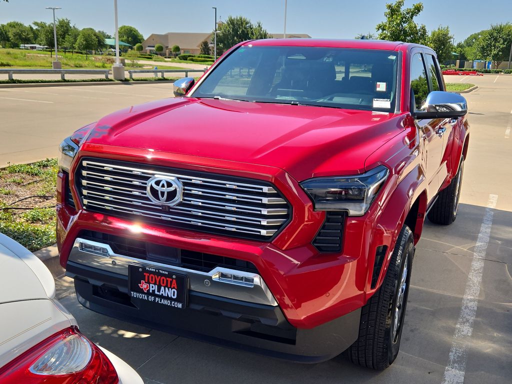 Red 2024 Toyota Tacoma Pickup Truck Four-Wheel Drive 8-Speed Automatic