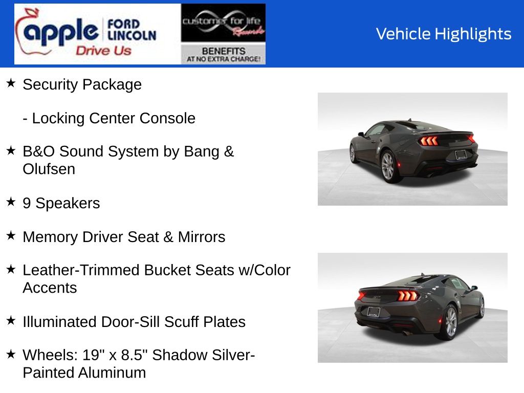 2024 Ford Mustang GT Premium Fastback