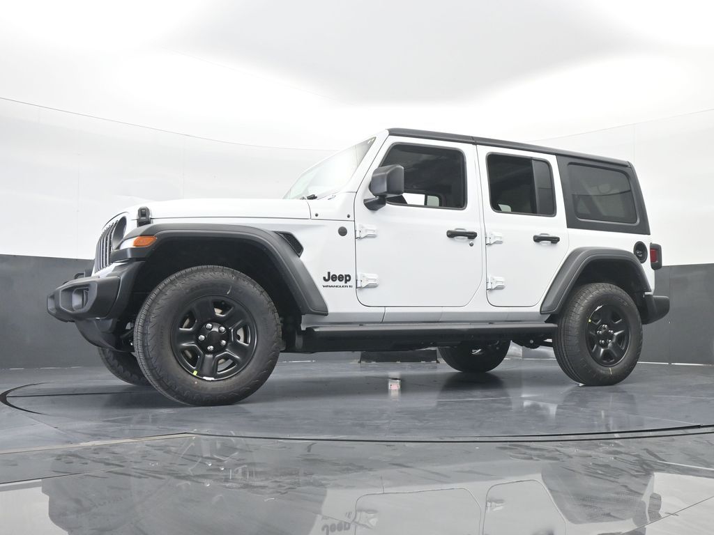 New 2026 Bright White Clearcoat Jeep Sport image 49