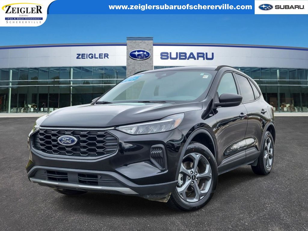 Black Metallic 2025 Ford Escape SUV / Crossover All-Wheel Drive 8-Speed Automatic