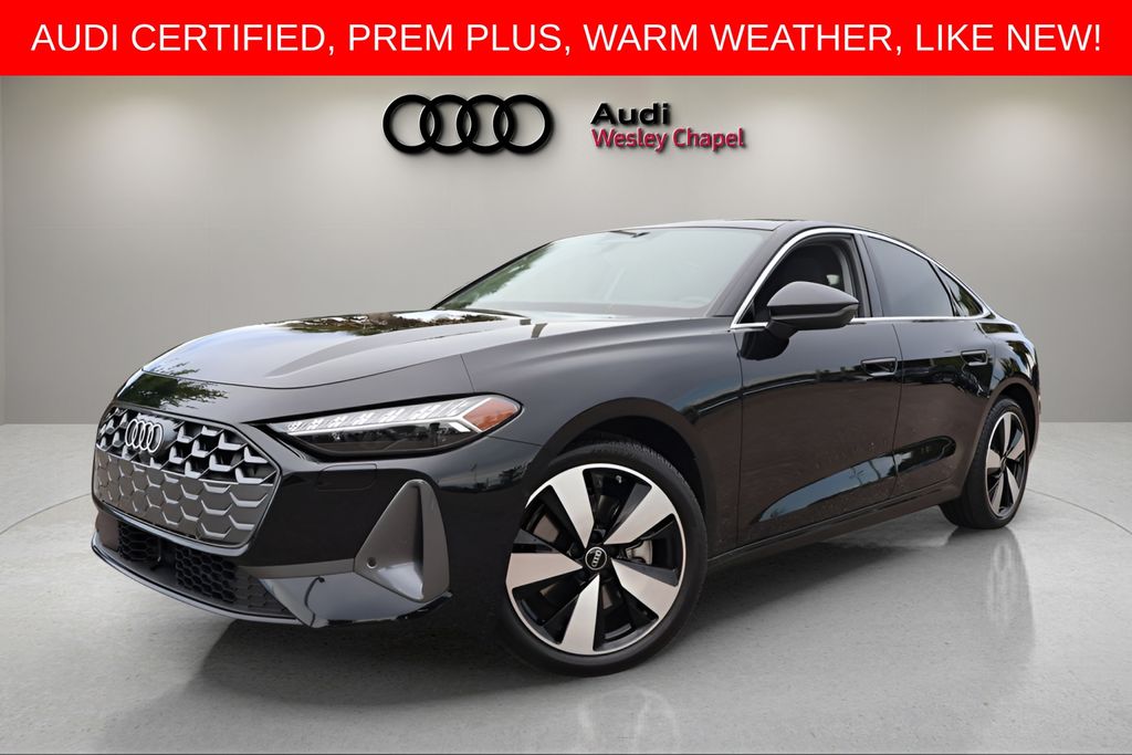 Mythos Black Metallic 2025 Audi A5 Sedan All-Wheel Drive 7-Speed Automatic