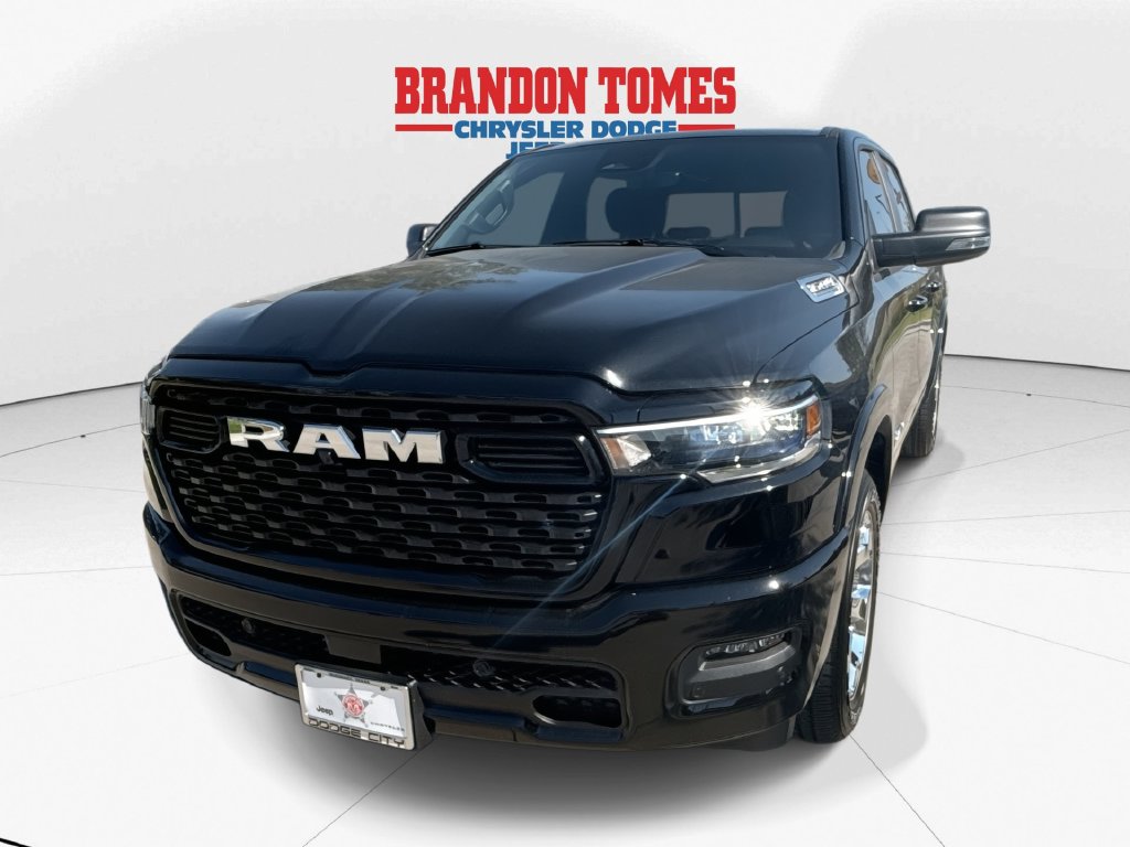 Diamond Black 2026 RAM 1500 Pickup Truck Four-Wheel Drive 8-Speed Automatic