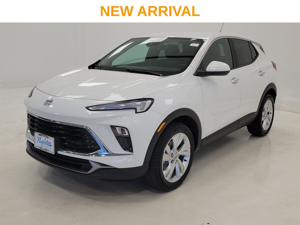 Summit White 2025 Buick Encore GX SUV / Crossover Front-Wheel Drive Continuously Variable Transmission