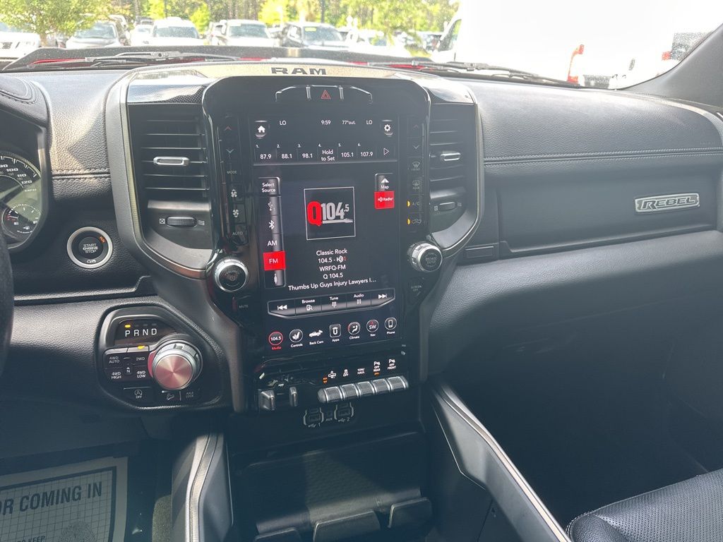 2021 Flame Red Clearcoat Ram 1500 Rebel 4X4 Truck