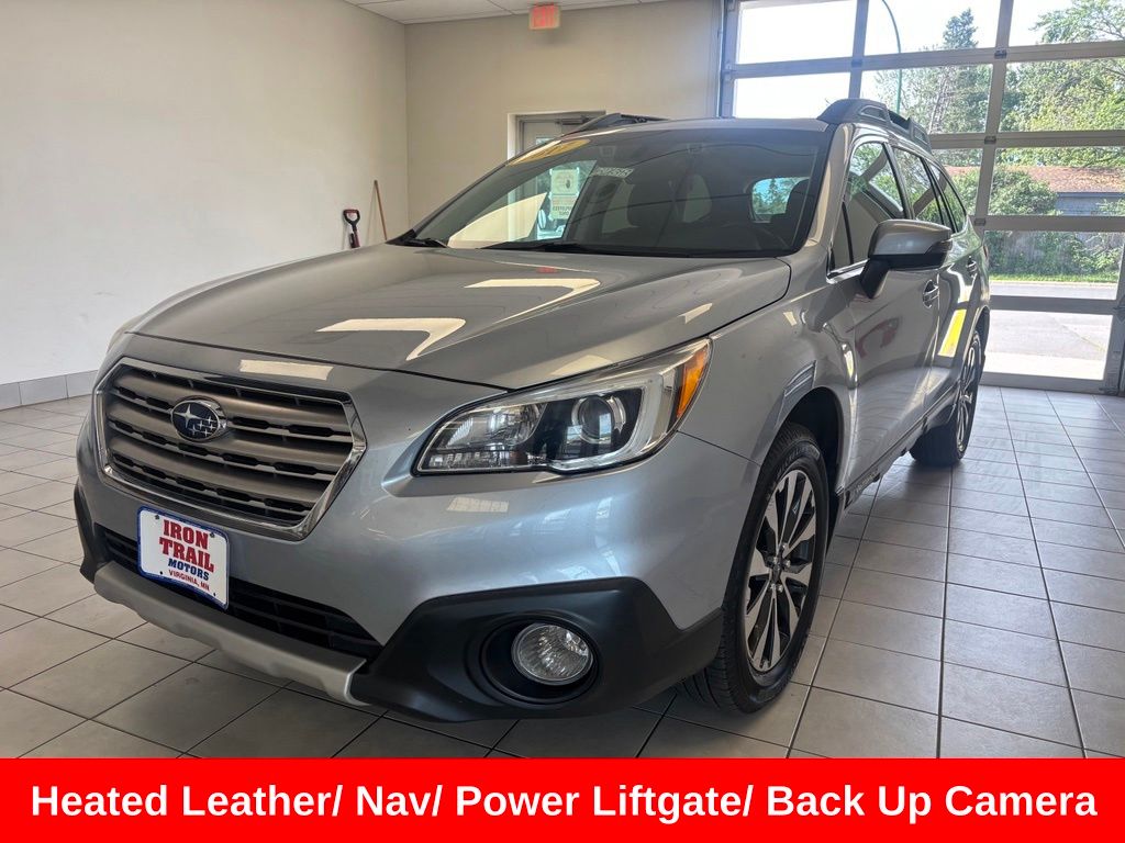 Ice Silver Metallic 2017 Subaru Outback Wagon All-Wheel Drive Continuously Variable Transmission
