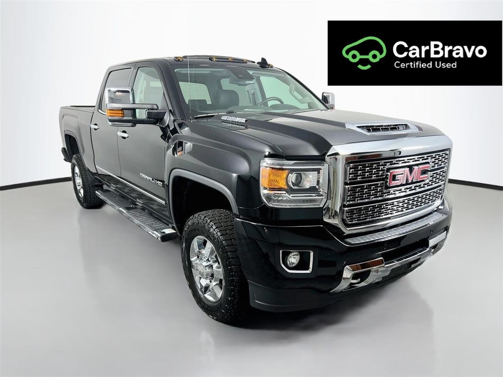Onyx Black 2018 GMC Sierra 3500HD Pickup Truck Four-Wheel Drive 6-Speed Automatic