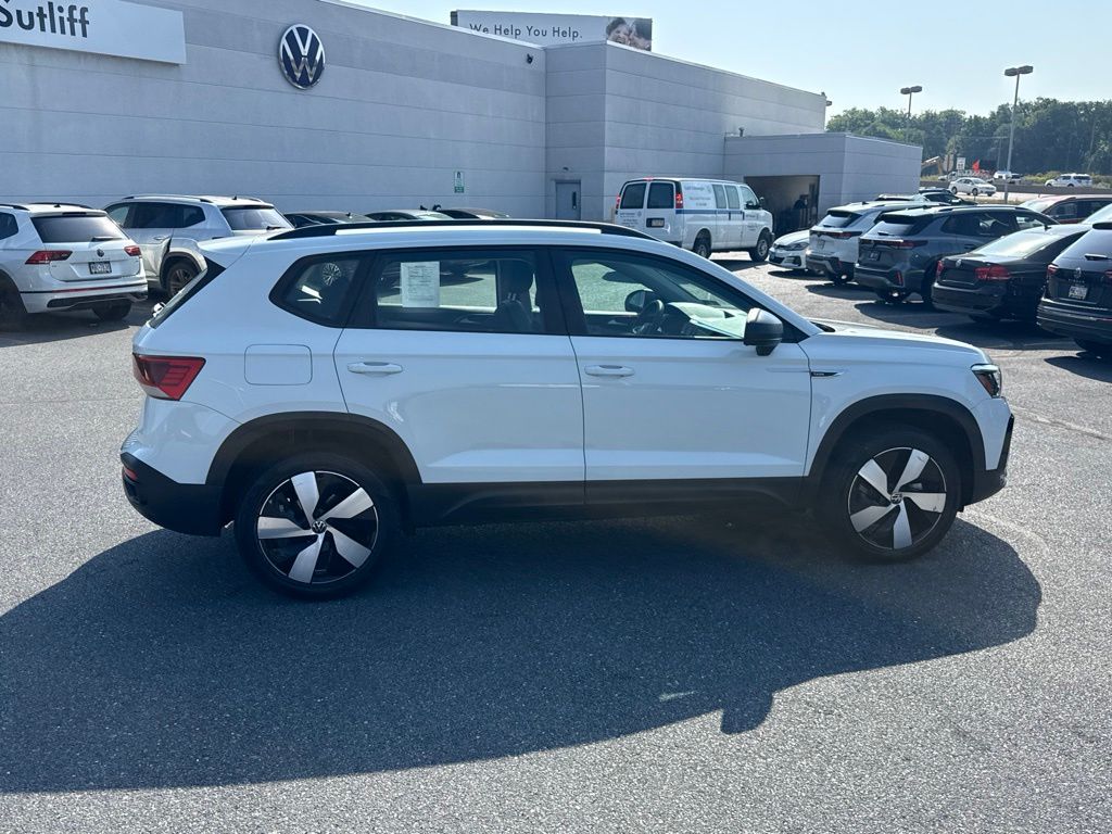 2023 Volkswagen Taos 1.5T S White at Auto Express Mitsubishi