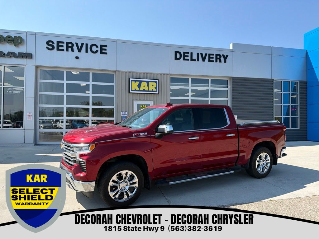 Radiant Red Tintcoat 2023 Chevrolet Silverado 1500 Pickup Truck Four-Wheel Drive Automatic