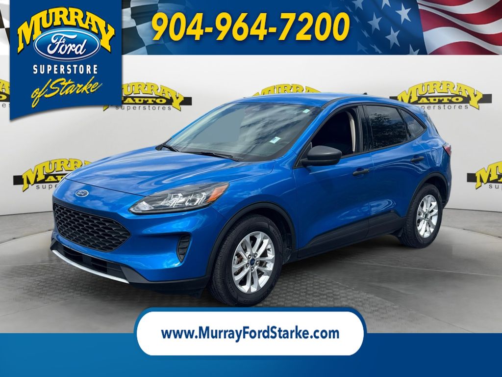 Blue Metallic 2020 Ford Escape S FWD SUV / Crossover Front-Wheel Drive 8-Speed Automatic