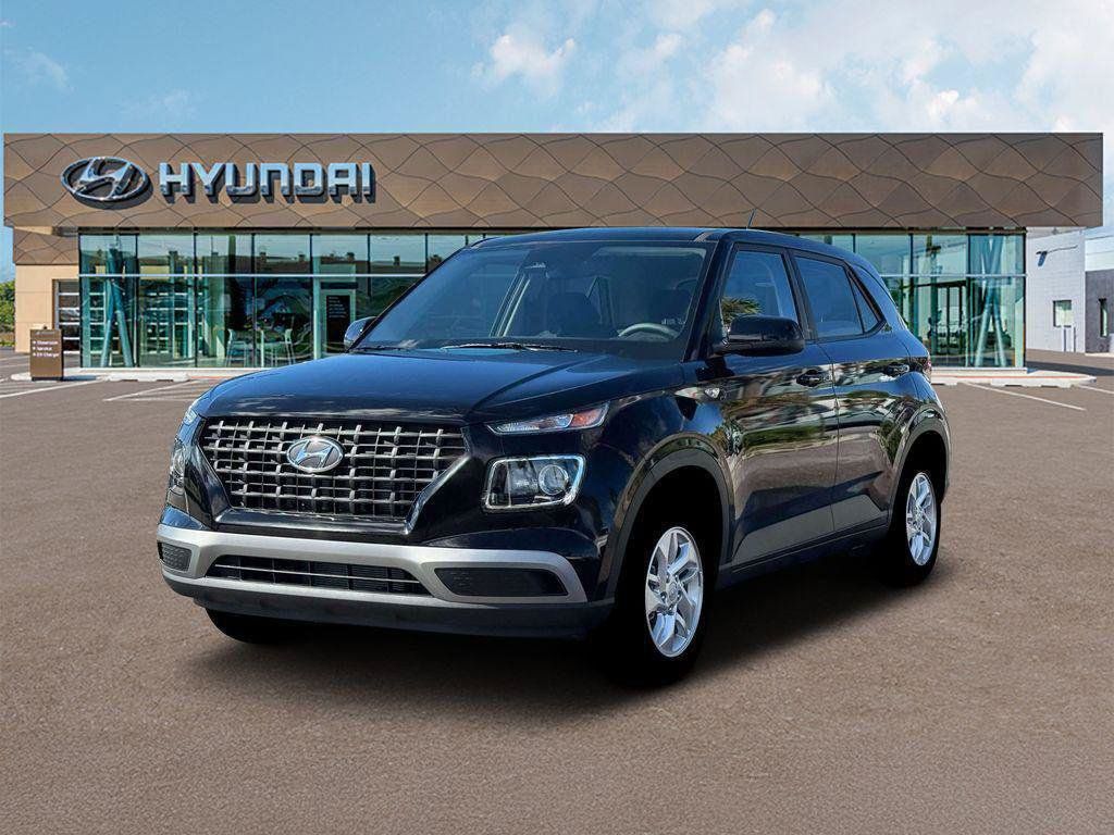Onyx Black 2026 Hyundai Venue SUV / Crossover Front-Wheel Drive Continuously Variable Transmission