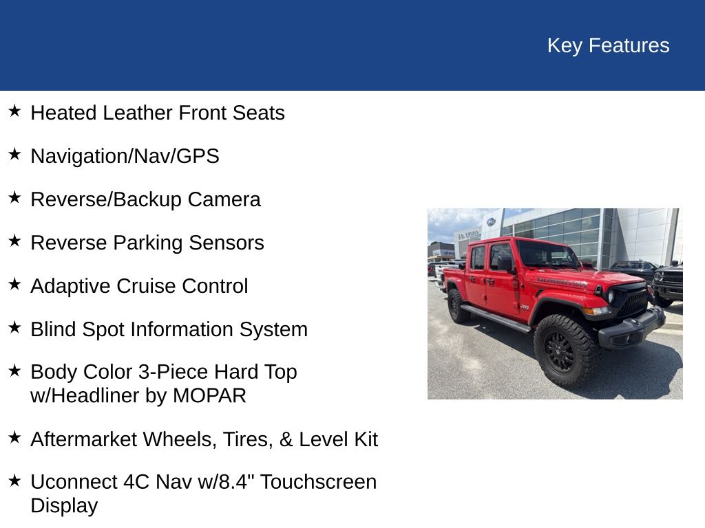 2021 Jeep Gladiator Overland 4x4