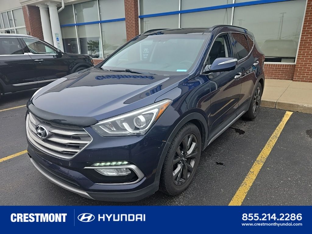 used 2017 Hyundai Santa Fe Sport car, priced at $9,999