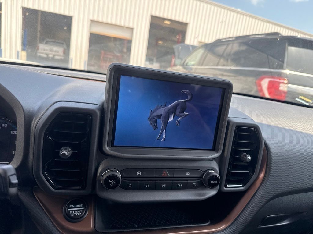 2024 Ford Bronco Sport Badlands White at Joe Myers Mazda Kia