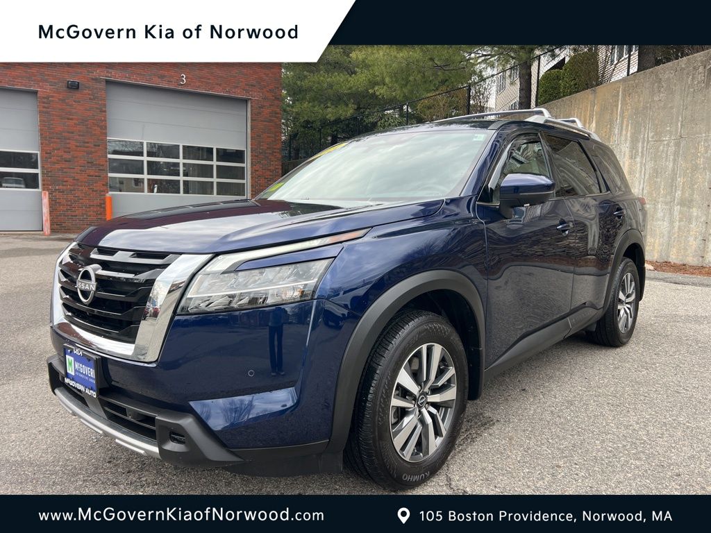 Deep Ocean Blue Pearl 2024 Nissan Pathfinder SL 4WD SUV / Crossover All-Wheel Drive 9-Speed Automatic