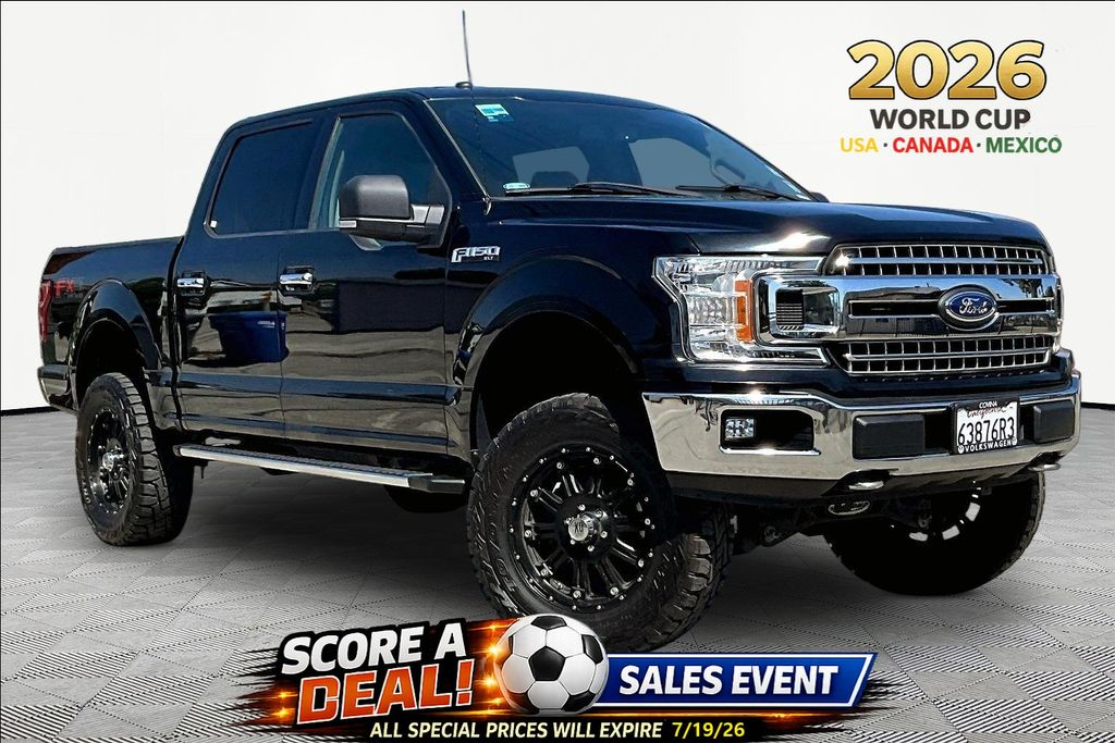 Shadow Black 2018 Ford F-150 Pickup Truck Four-Wheel Drive Automatic