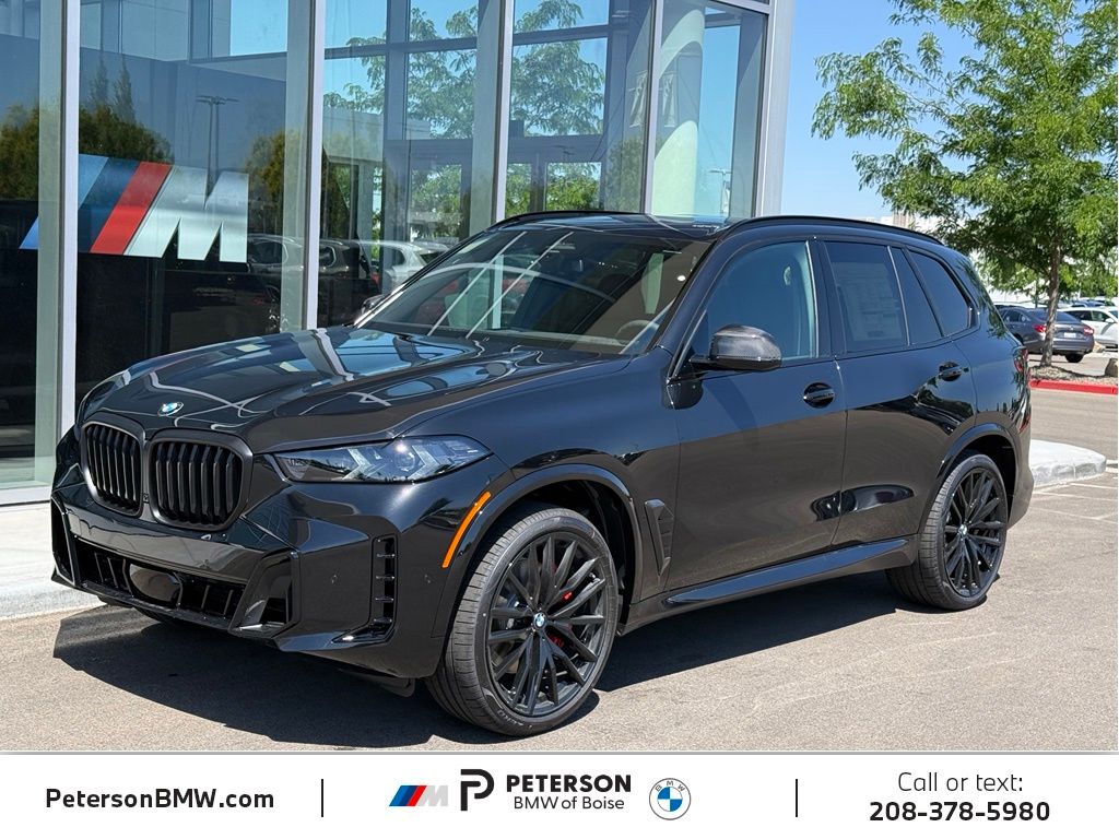 Black Sapphire Metallic 2026 BMW X5 SUV / Crossover All-Wheel Drive 8-Speed Automatic