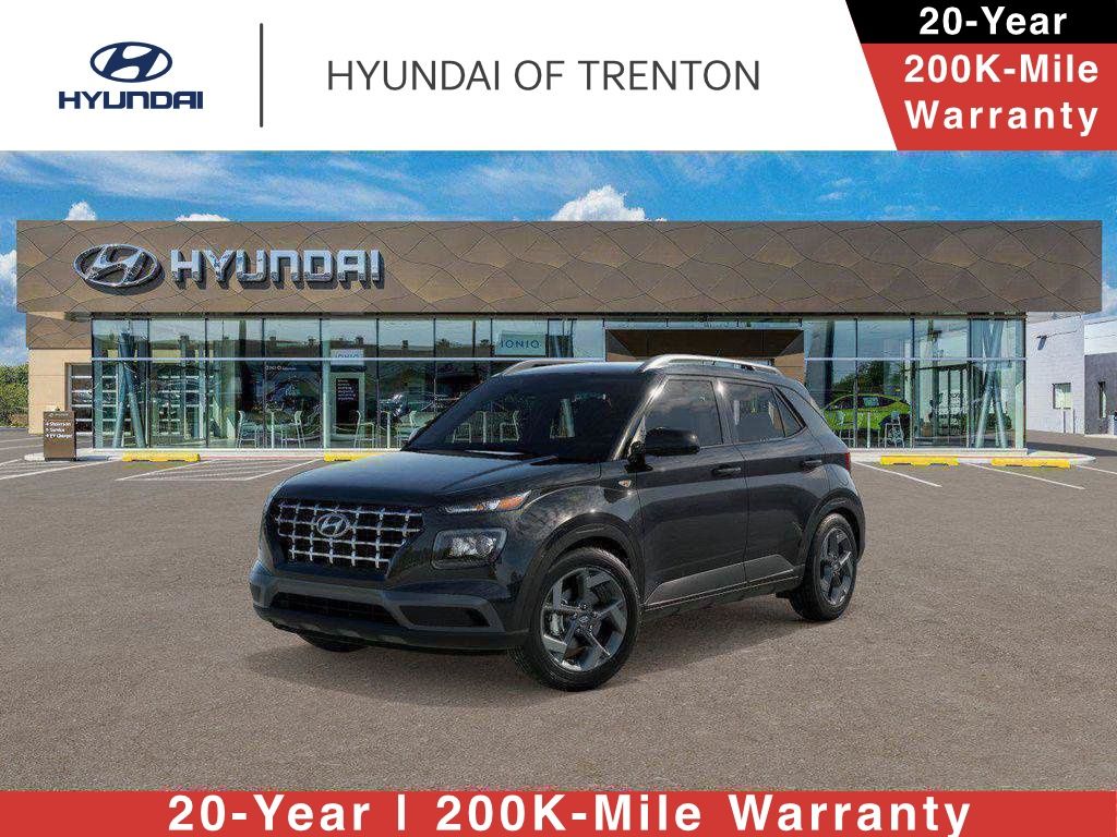 Onyx Black 2026 Hyundai Venue SUV / Crossover Front-Wheel Drive Continuously Variable Transmission