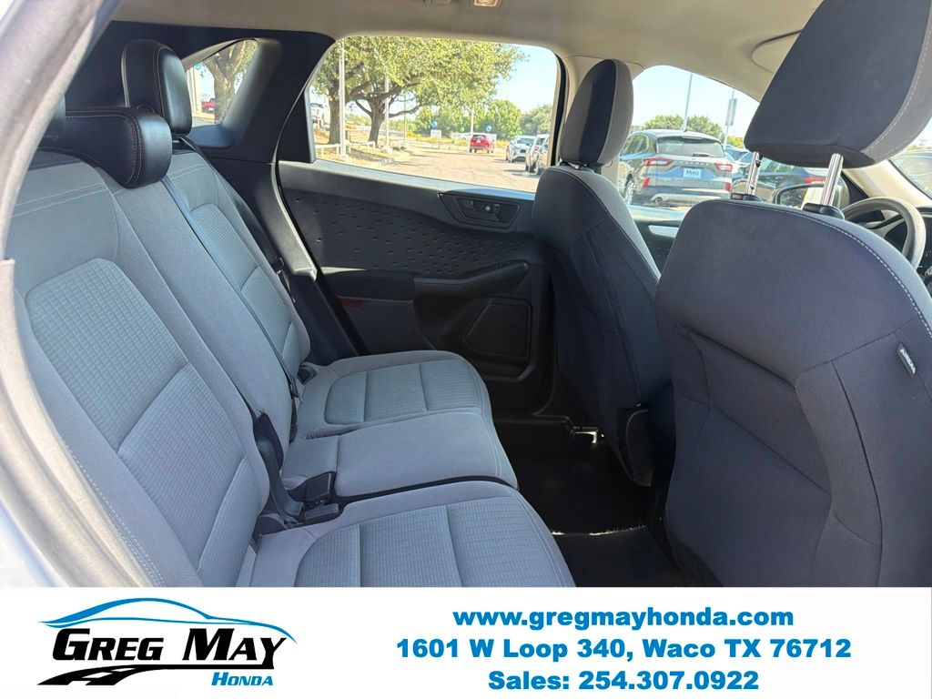 2020 Ford Escape S White at Greg May Honda