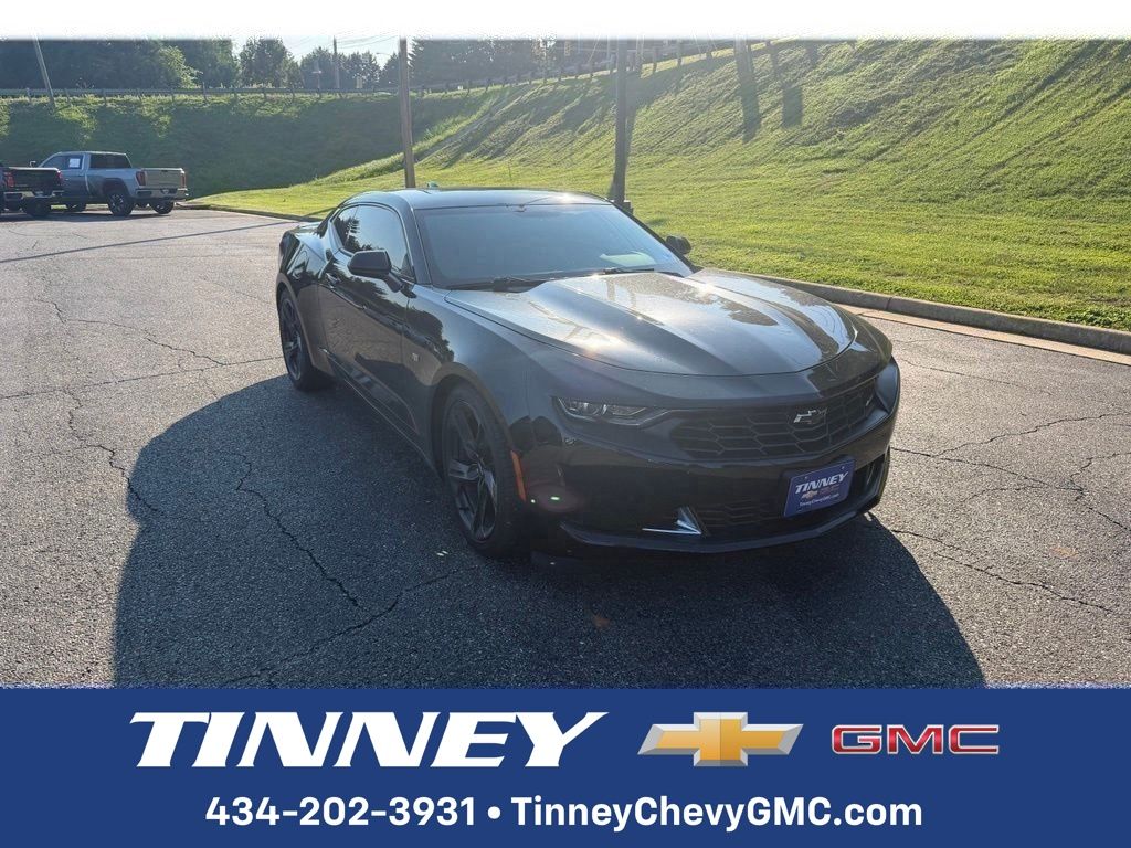 Black 2021 Chevrolet Camaro Coupe Rear-Wheel Drive Automatic