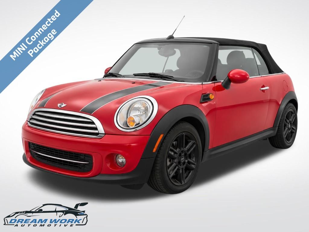 Chili Red 2015 MINI Cooper Convertible Front-Wheel Drive 6-Speed Automatic