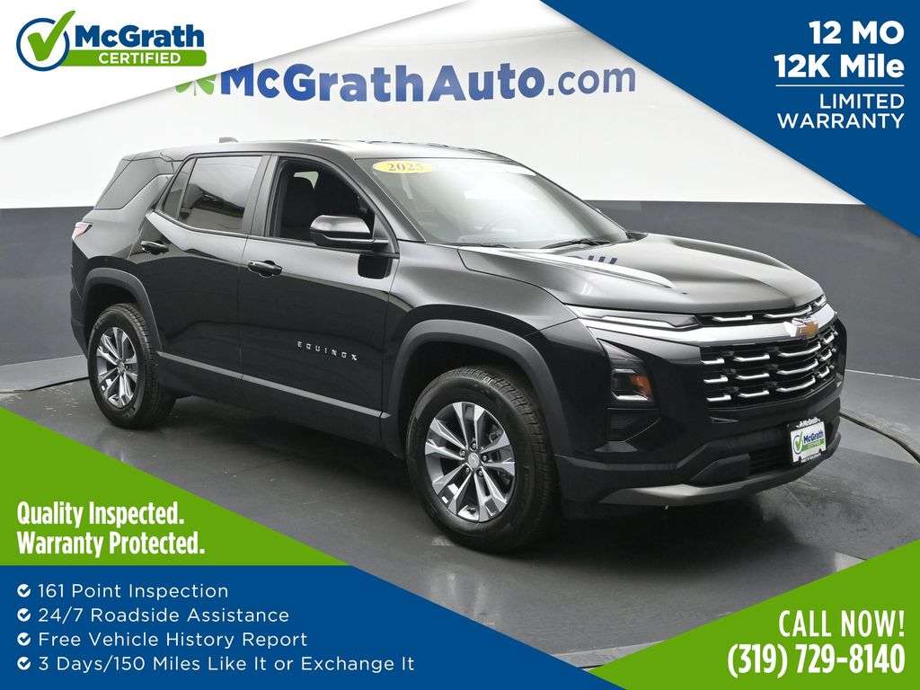Mosaic Black Metallic 2025 Chevrolet Equinox SUV / Crossover Four-Wheel Drive 8-Speed Automatic