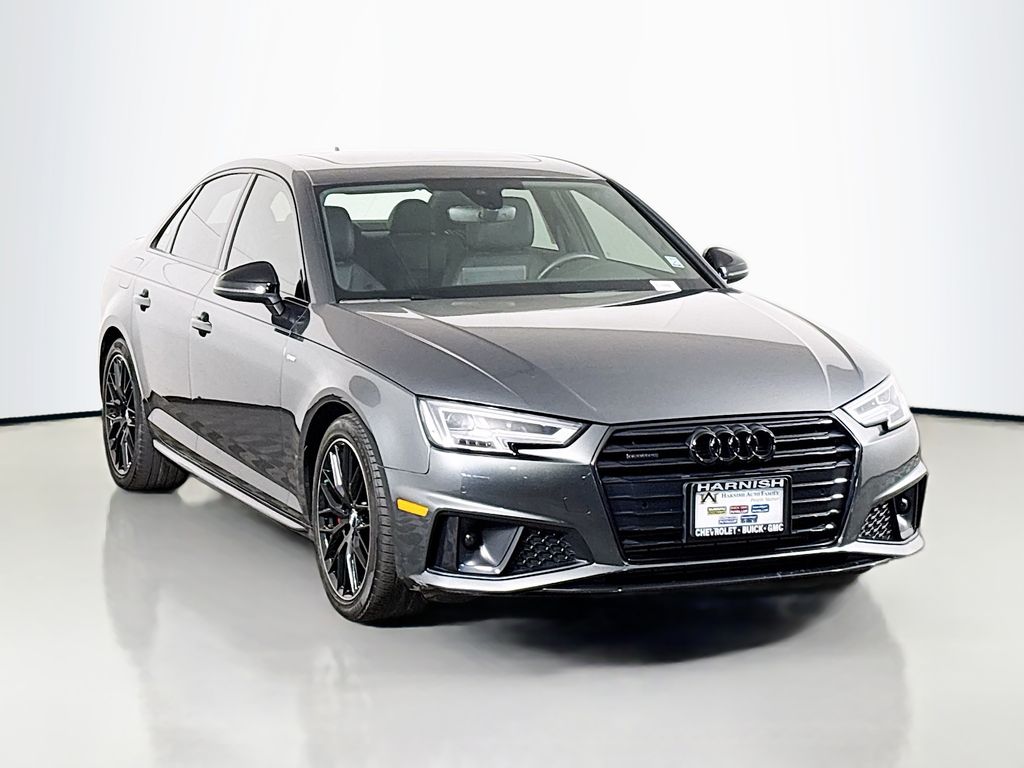 Daytona Gray Pearl 2019 Audi A4 quattro Premium Plus 45 TFSI Sedan All-Wheel Drive 7-Speed Automatic