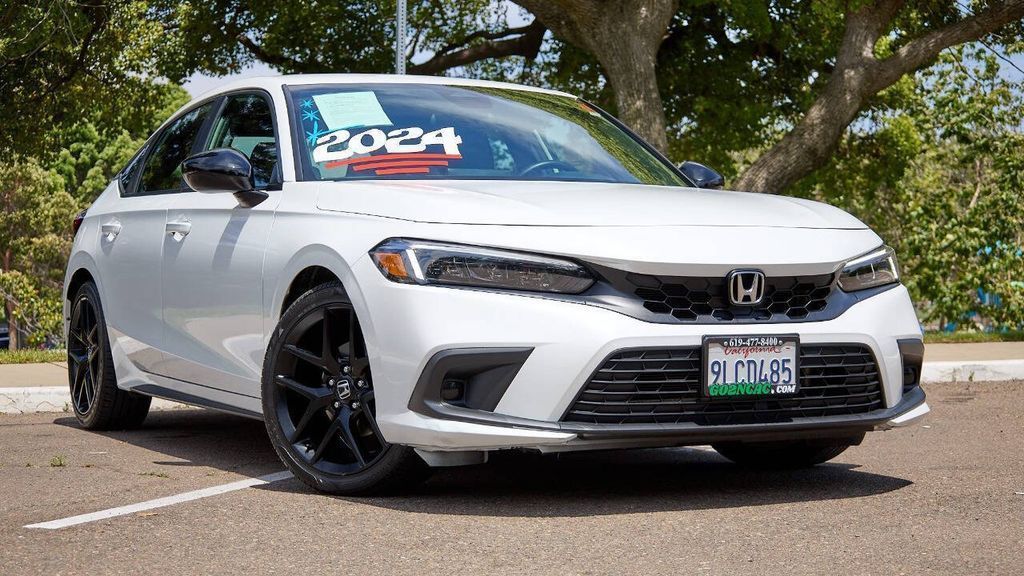 Used 2024 Honda Civic Sport 4D Hatchback