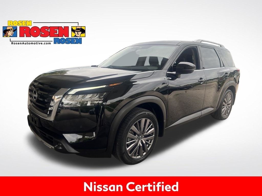 Super Black 2024 Nissan Pathfinder SUV / Crossover All-Wheel Drive 9-Speed Automatic
